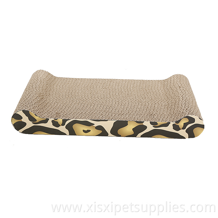 Cardboard Recyclable Corrugated Scratching Pad Scratch-resistant Bed Cat Scratcher Cardboard